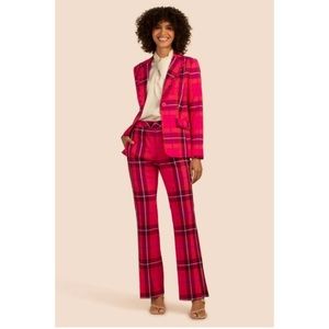 Trina Turk Planetary Plaid Blazer